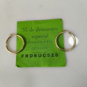 ARRACADAS PAR ORO 10 K 2.9 GRMS (SEMINUEVO)