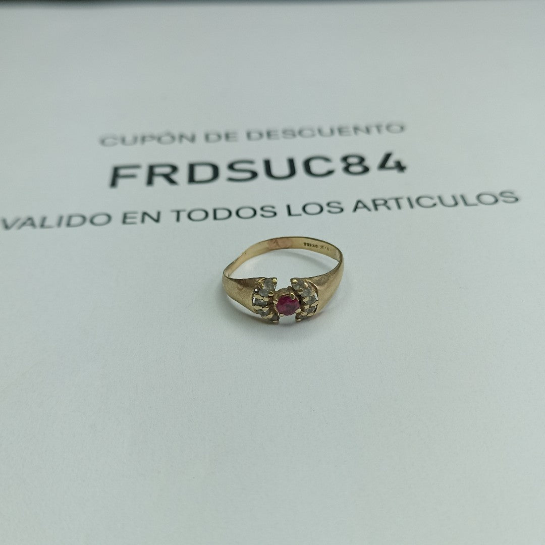 ANILLO ORO 10 K 1,70 GRMS (SEMINUEVO)