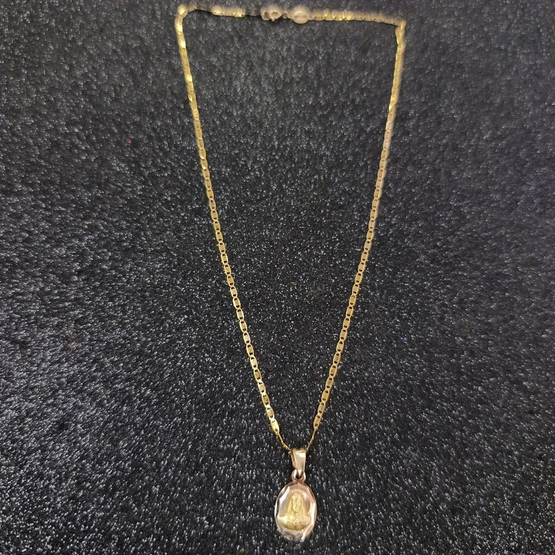 CADENA, DIJE ORO 10 K 2 GRMS (SEMINUEVO)