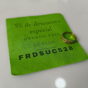 ANILLITO ORO 10 K 1.4 GRMS (SEMINUEVO)