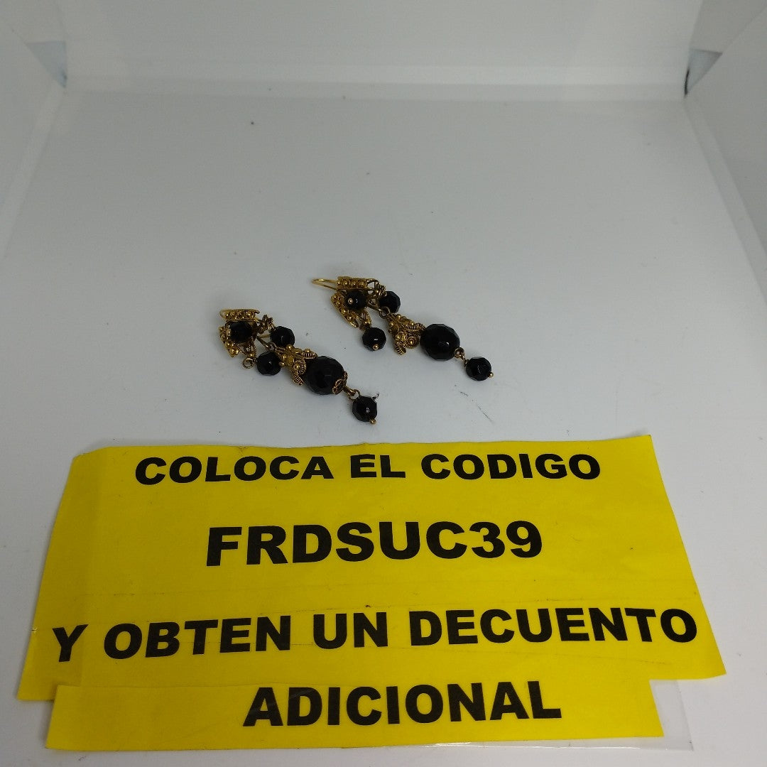 ARETES PAR ORO 8 K 10.6 GRMS (SEMINUEVO)