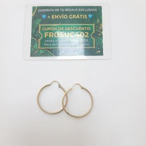ARRACADAS PAR ORO 10 K 2.5 GRMS (SEMINUEVO)
