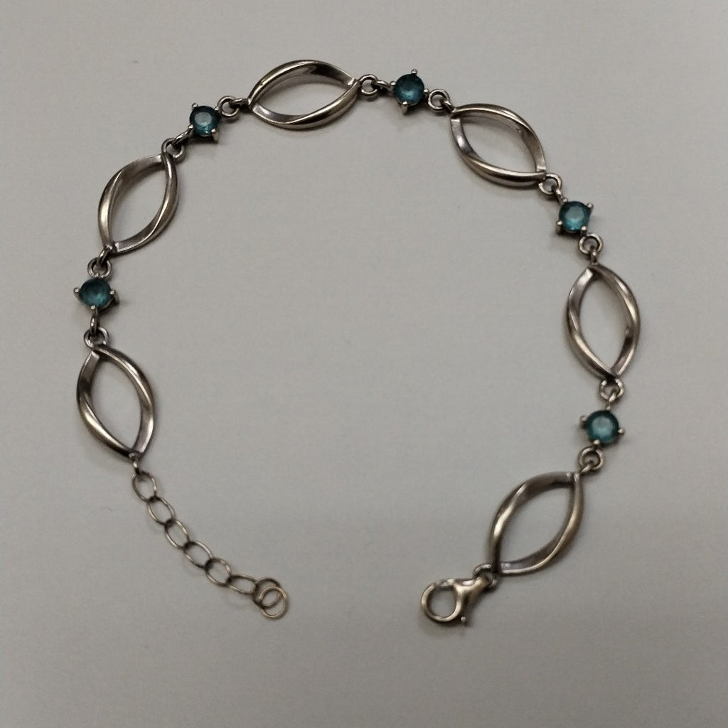 PULSERA ORO BLANCO 14 K 9,00 GRMS (SEMINUEVO)