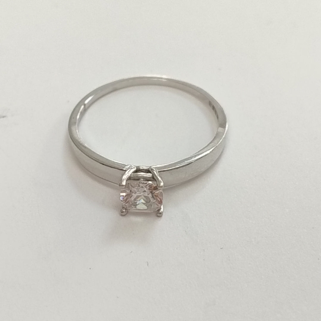 ANILLITO ORO BLANCO 14 K 1.5 GRMS (SEMINUEVO)