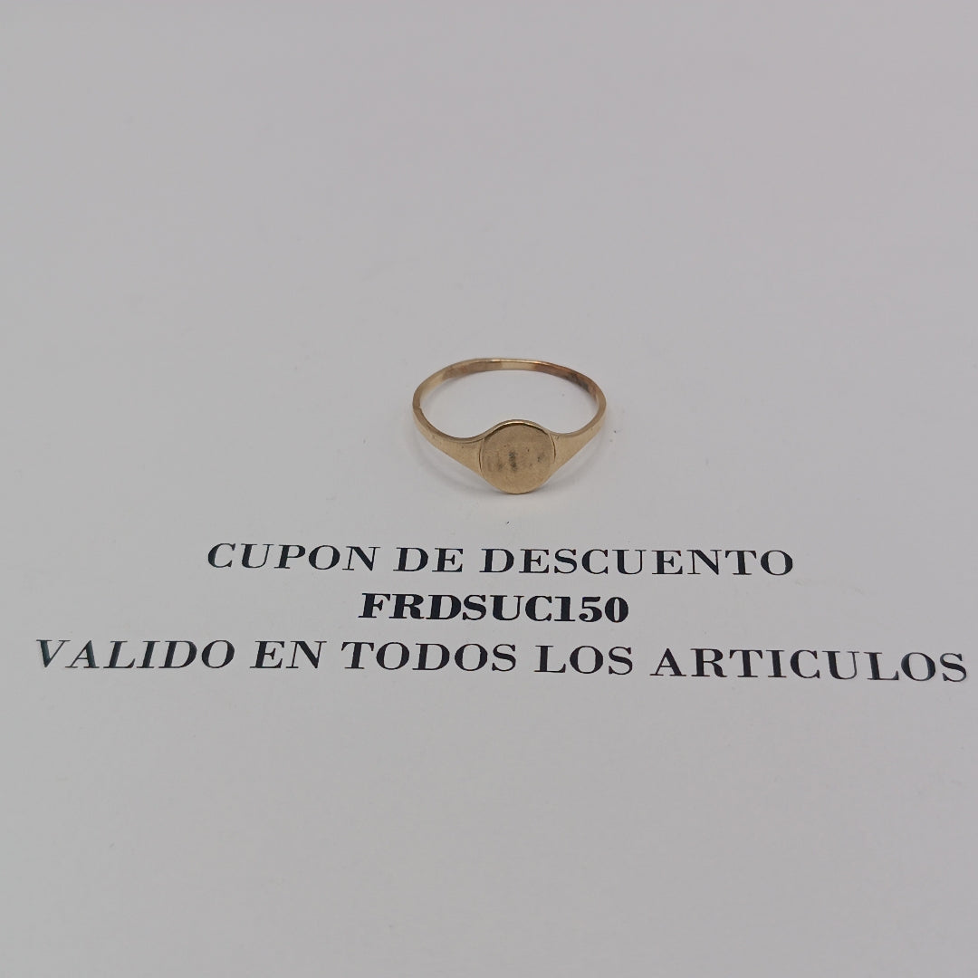 ANILLITO ORO 8 K 1.4 GRMS (SEMINUEVO)
