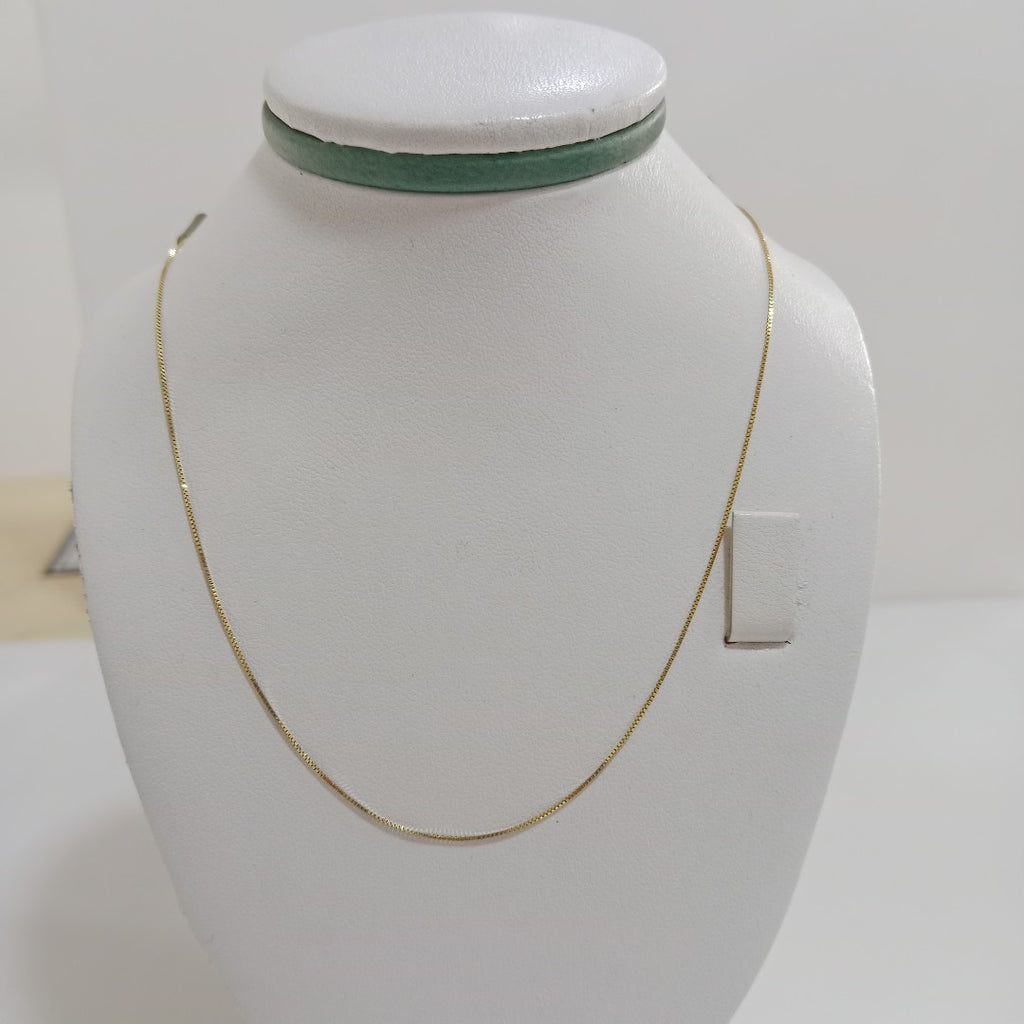 CADENA ORO 14 K 0.8 GRMS (SEMINUEVO)