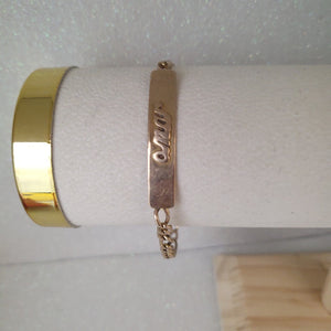 ESCLAVA ORO 10 K 6,30 GRMS (SEMINUEVO)