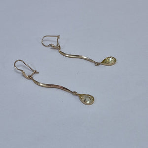 ARETES PAR ORO 10 K 2,20 GRMS (SEMINUEVO)