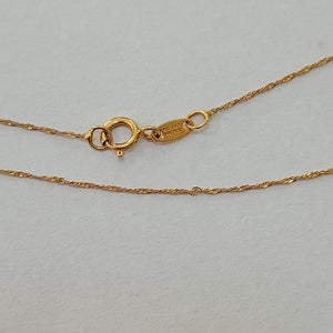CADENA ORO 14 K 0.6 GRMS (SEMINUEVO)