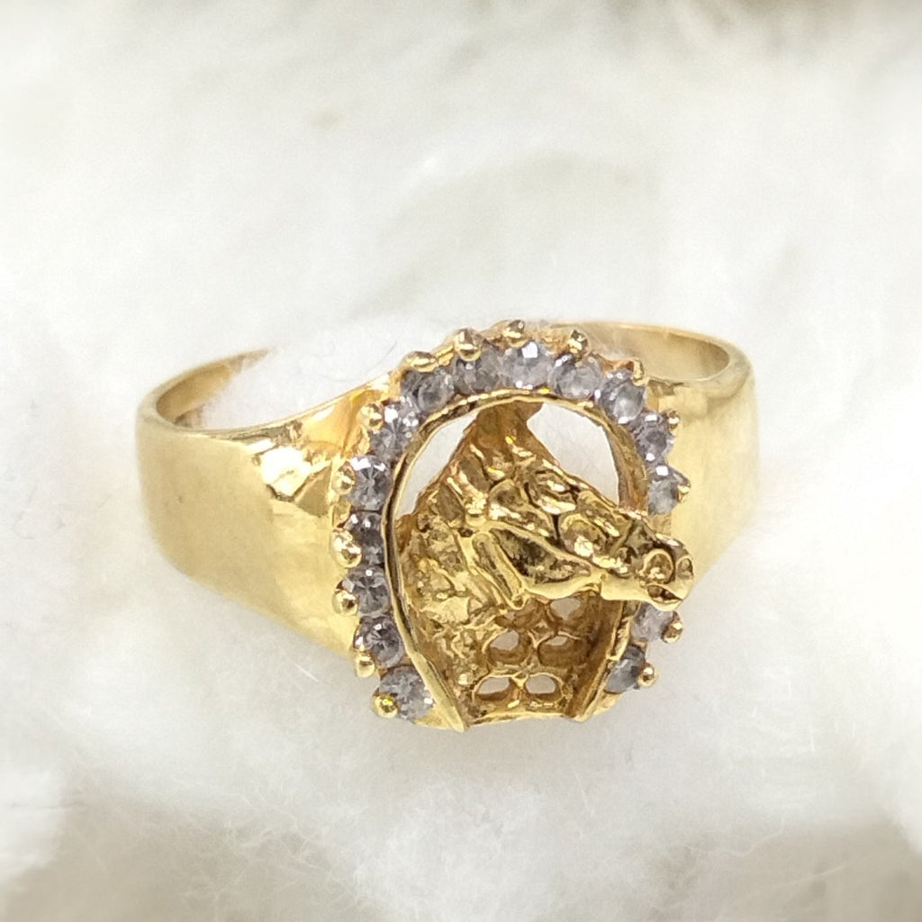 ANILLO ORO 10 K 4 GRMS (SEMINUEVO)