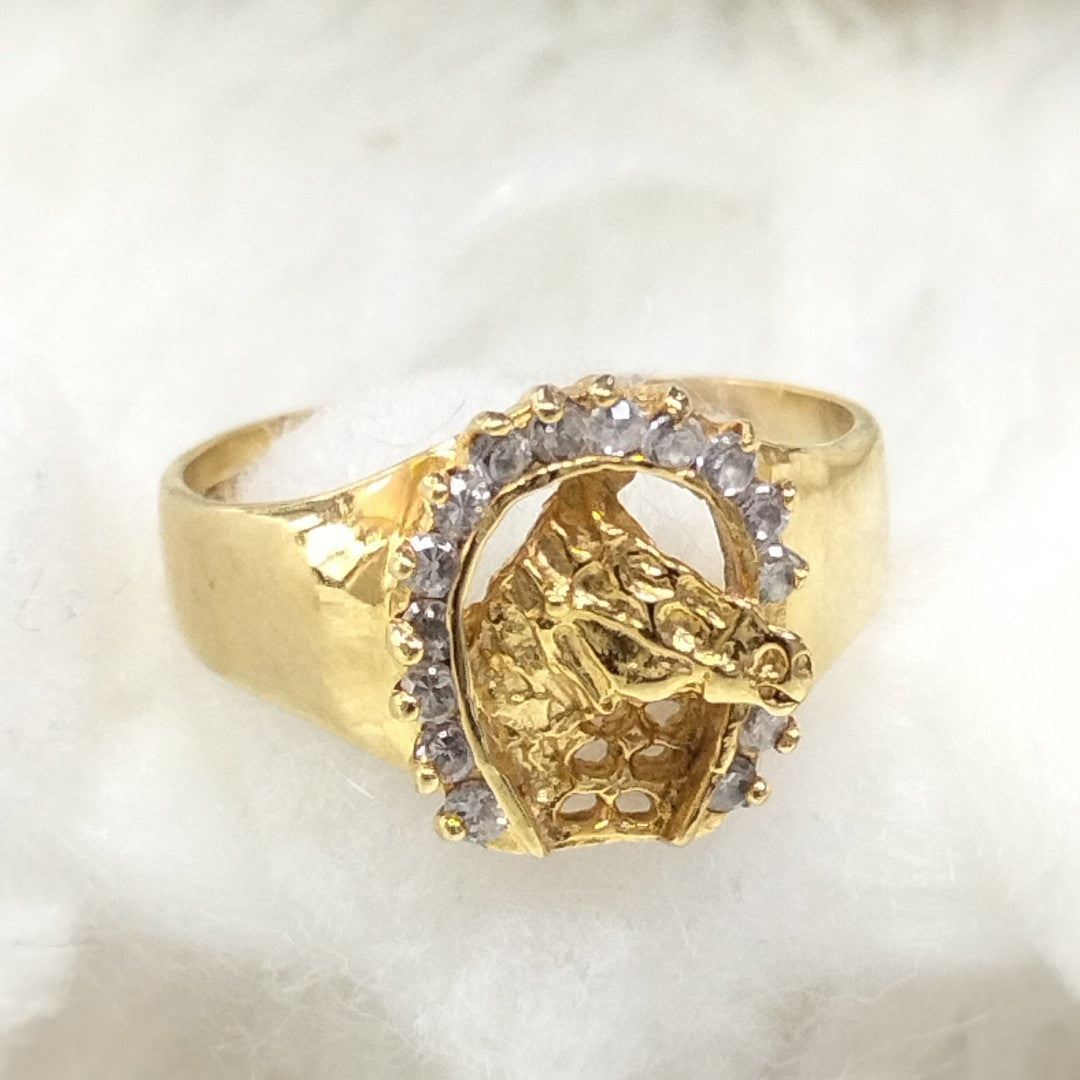 ANILLO ORO 10 K 4 GRMS (SEMINUEVO)