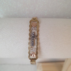 ESCLAVA ORO 14 K 8.6 GRMS (SEMINUEVO)