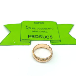 ARGOLLA ORO 14 K 4.3 GRMS (SEMINUEVO)