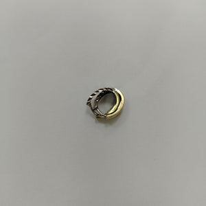 ARRACADAS PAR ORO 14 K 1,50 GRMS (SEMINUEVO)