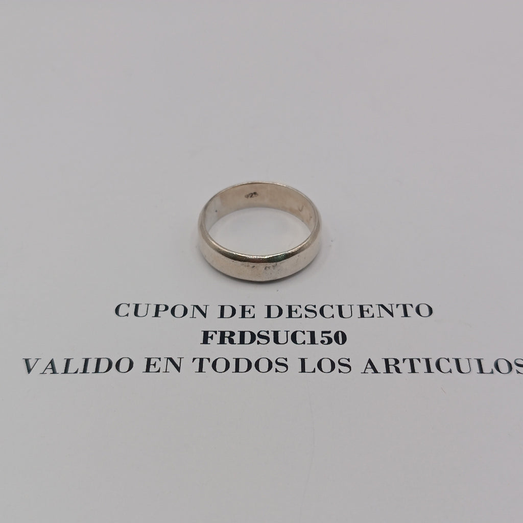 ANILLO PLATA 5.9 GRMS (SEMINUEVO)