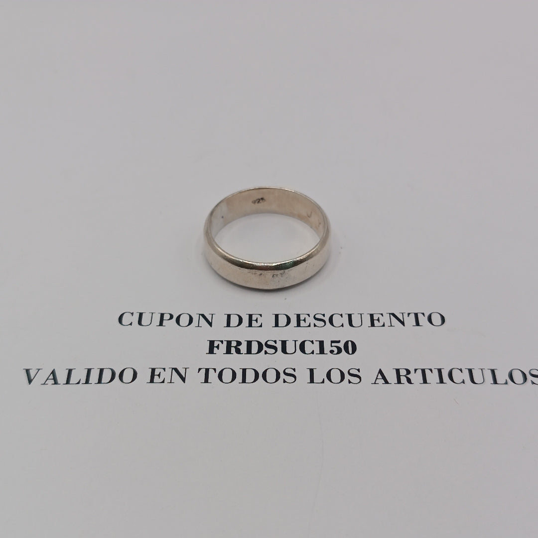 ANILLO PLATA 5.9 GRMS (SEMINUEVO)