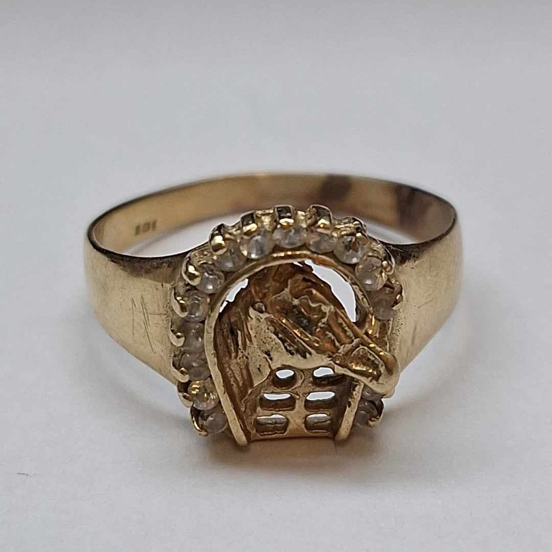 ANILLO ORO 10 K 3,80 GRMS (SEMINUEVO)