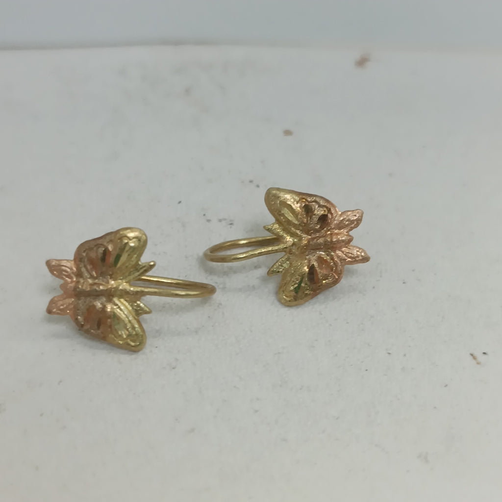 ARETES PAR ORO 14 K 0,90 GRMS (SEMINUEVO)