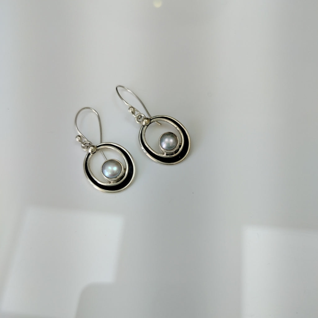 ARETES PAR PLATA 4,90 GRMS (SEMINUEVO)