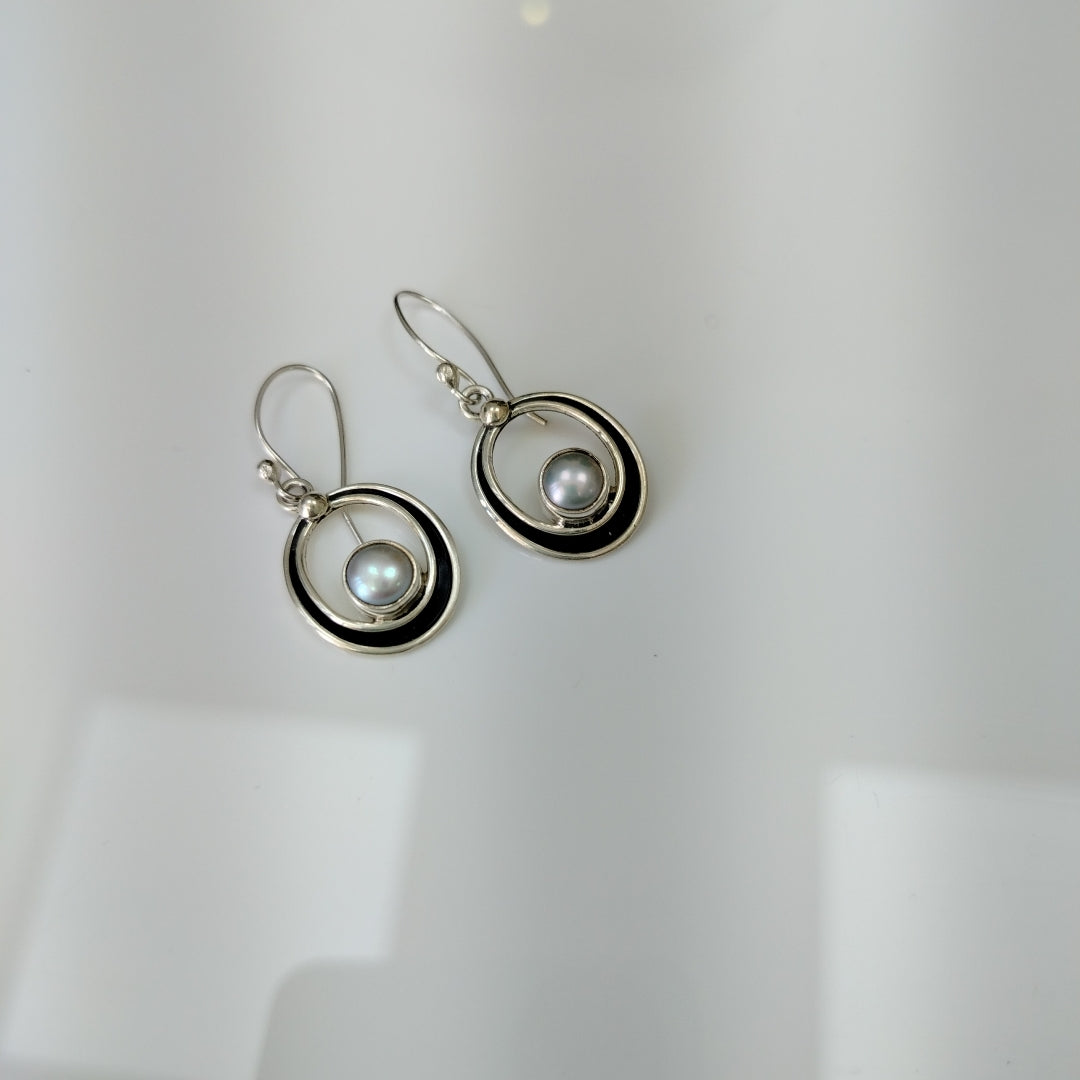 ARETES PAR PLATA 4,90 GRMS (SEMINUEVO)