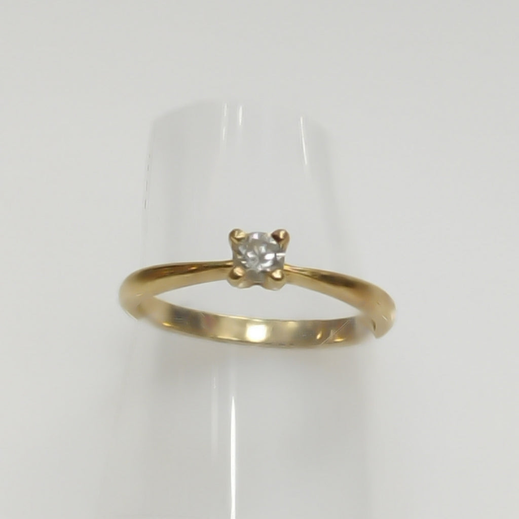 SOLITARIO ORO 14 K 2,30 GRMS (SEMINUEVO)