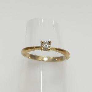 SOLITARIO ORO 14 K 2,30 GRMS (SEMINUEVO)