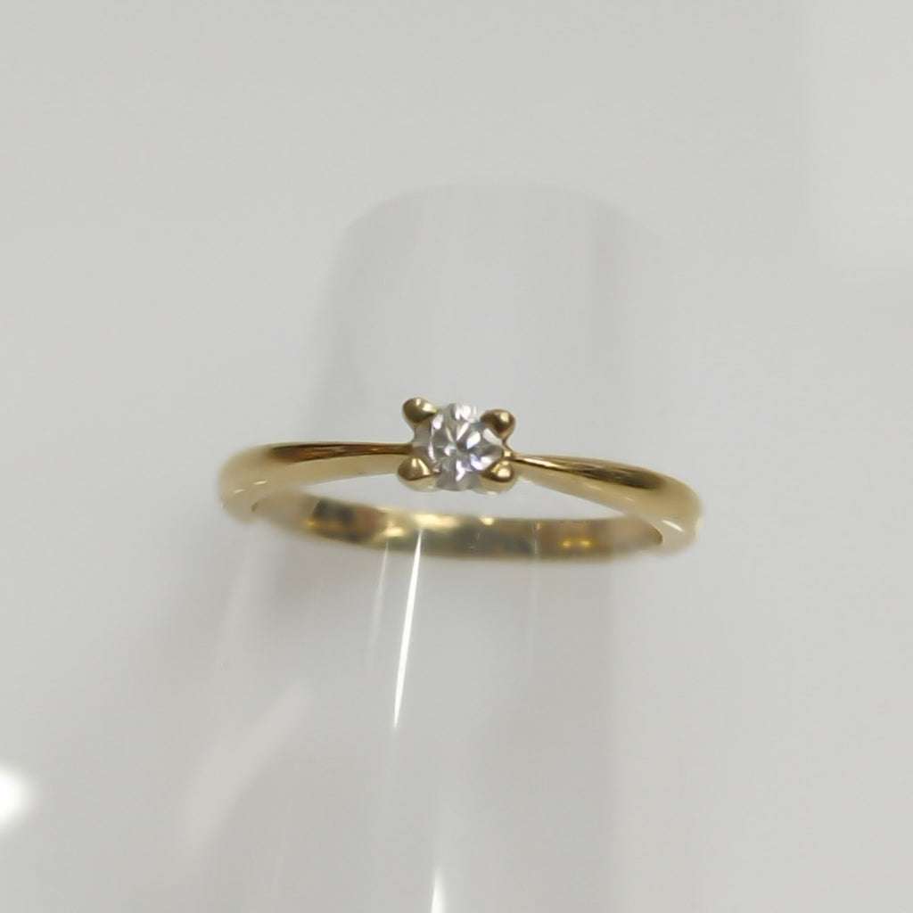 SOLITARIO ORO 14 K 2,20 GRMS (SEMINUEVO)