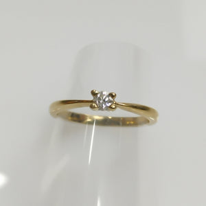 SOLITARIO ORO 14 K 2,20 GRMS (SEMINUEVO)