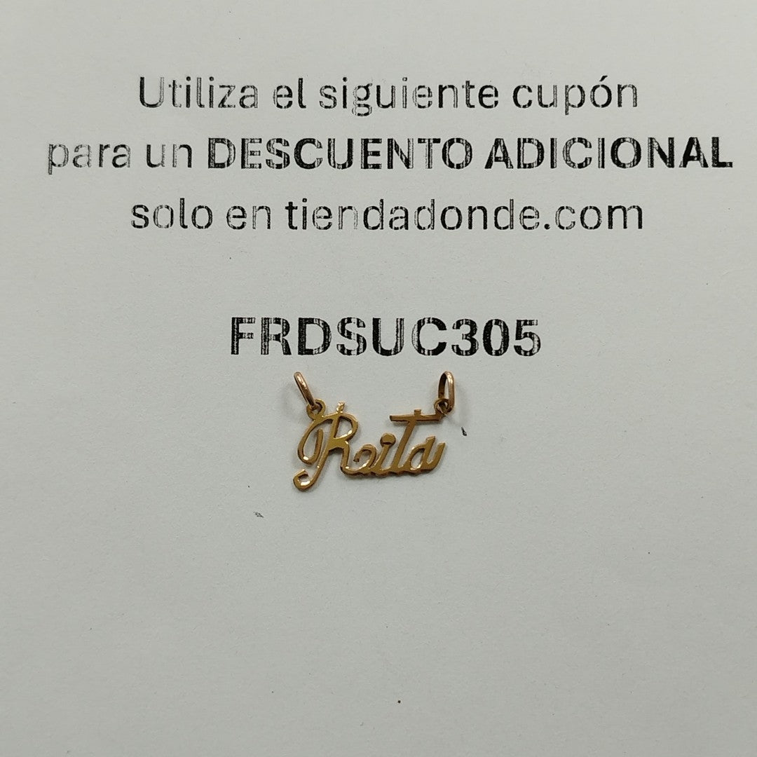 DIJE ORO 10 K 0,60 GRMS (SEMINUEVO)