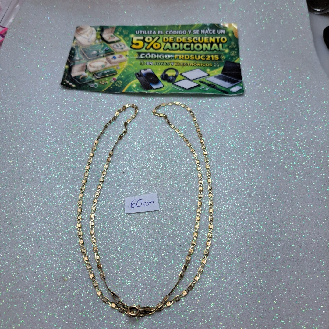 CADENA ORO 10 K 3,10 GRMS (SEMINUEVO)