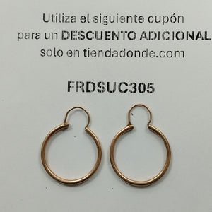 ARRACADAS PAR ORO 8 K 3,20 GRMS (SEMINUEVO)