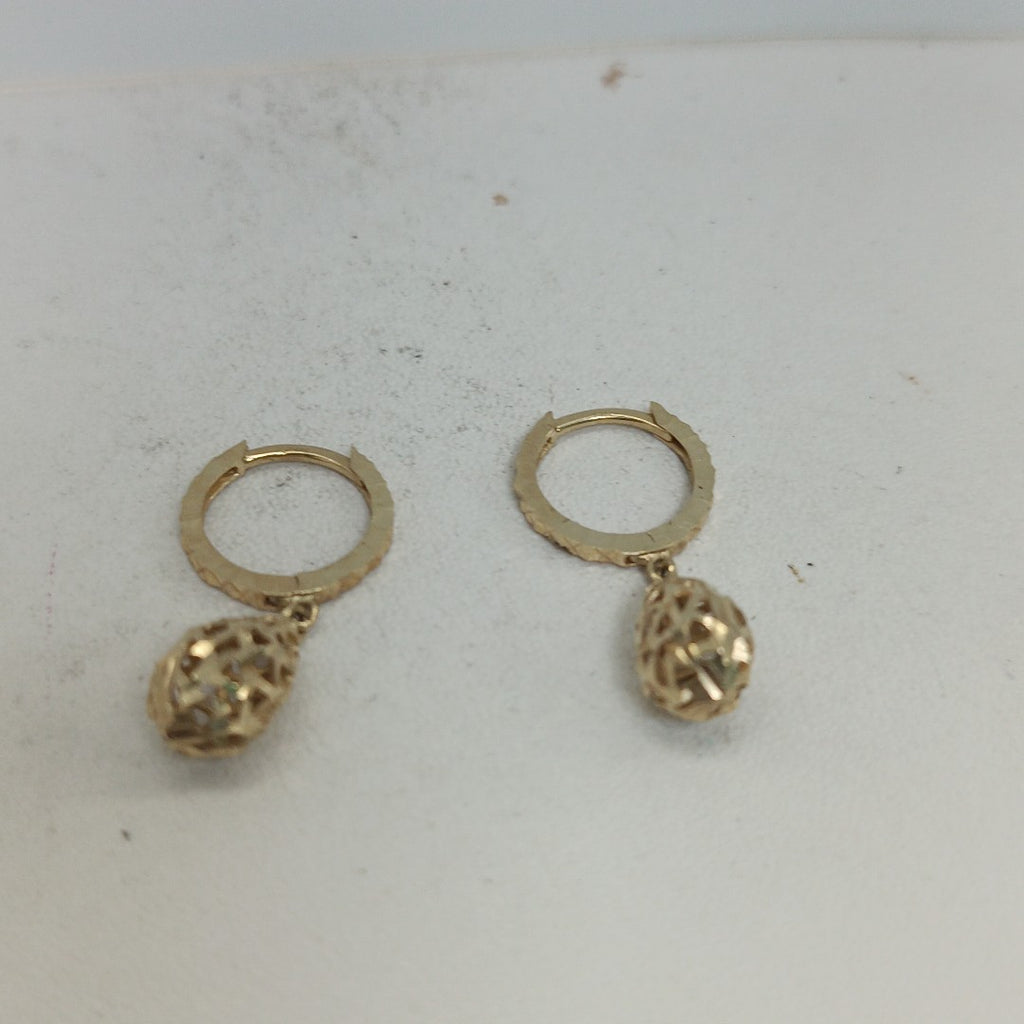 ARETES PAR ORO 14 K 1,90 GRMS (SEMINUEVO)