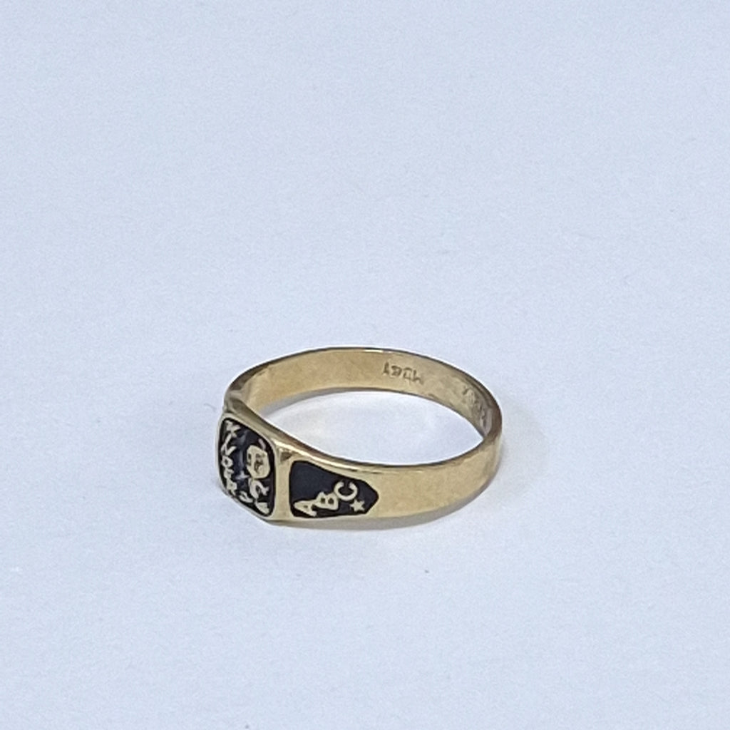 ANILLO ORO 14 K 2.2 GRMS (SEMINUEVO)