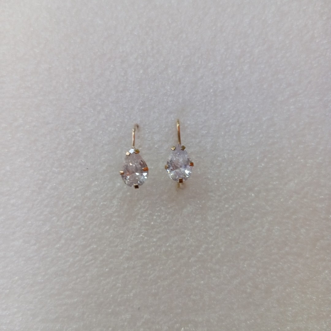 ARETES PAR ORO 10 K 1,40 GRMS (SEMINUEVO)