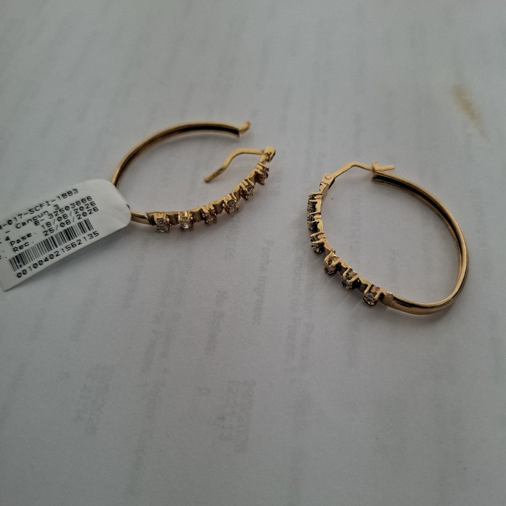 ARRACADAS PAR ORO 8 K 5,50 GRMS (SEMINUEVO)