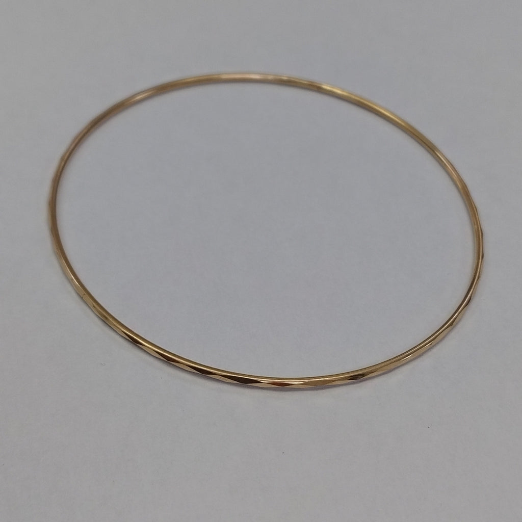 PULSERA RIGIDA ORO 10 K 2.5 GRMS (SEMINUEVO)