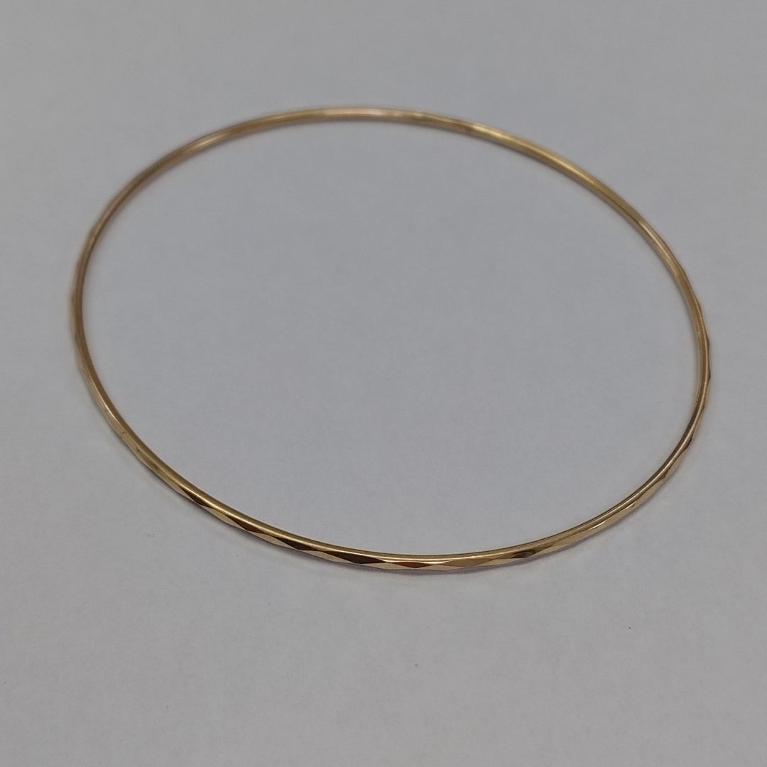 PULSERA RIGIDA ORO 10 K 2.5 GRMS (SEMINUEVO)
