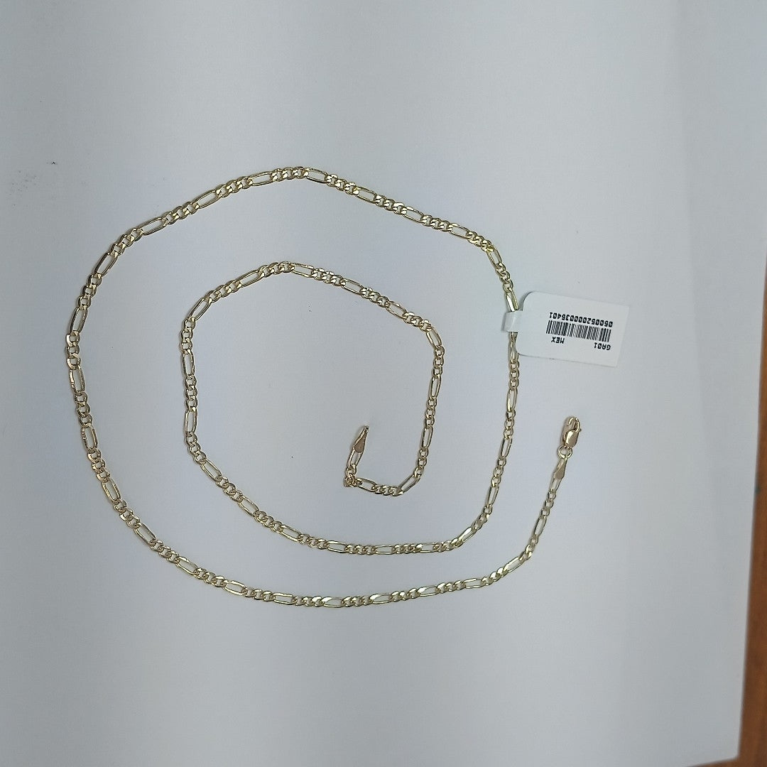 CADENA 3X1 14K 60 CM 5.3 GR (NUEVO)