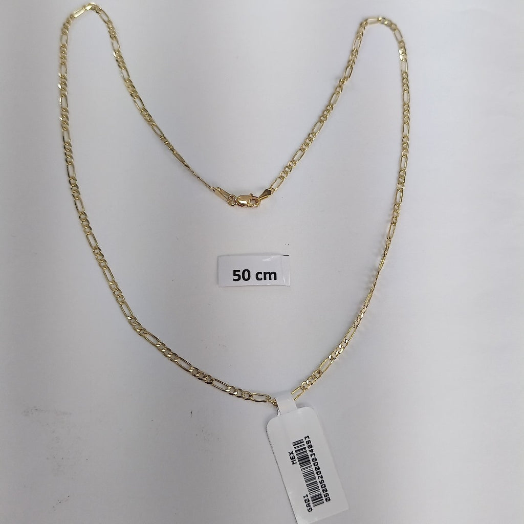CADENA 3X1 14K 50 CM 4.6 GR (NUEVO)