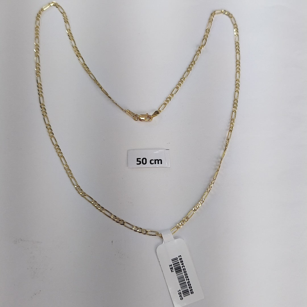 CADENA 3X1 14K 50 CM 4.6 GR (NUEVO)