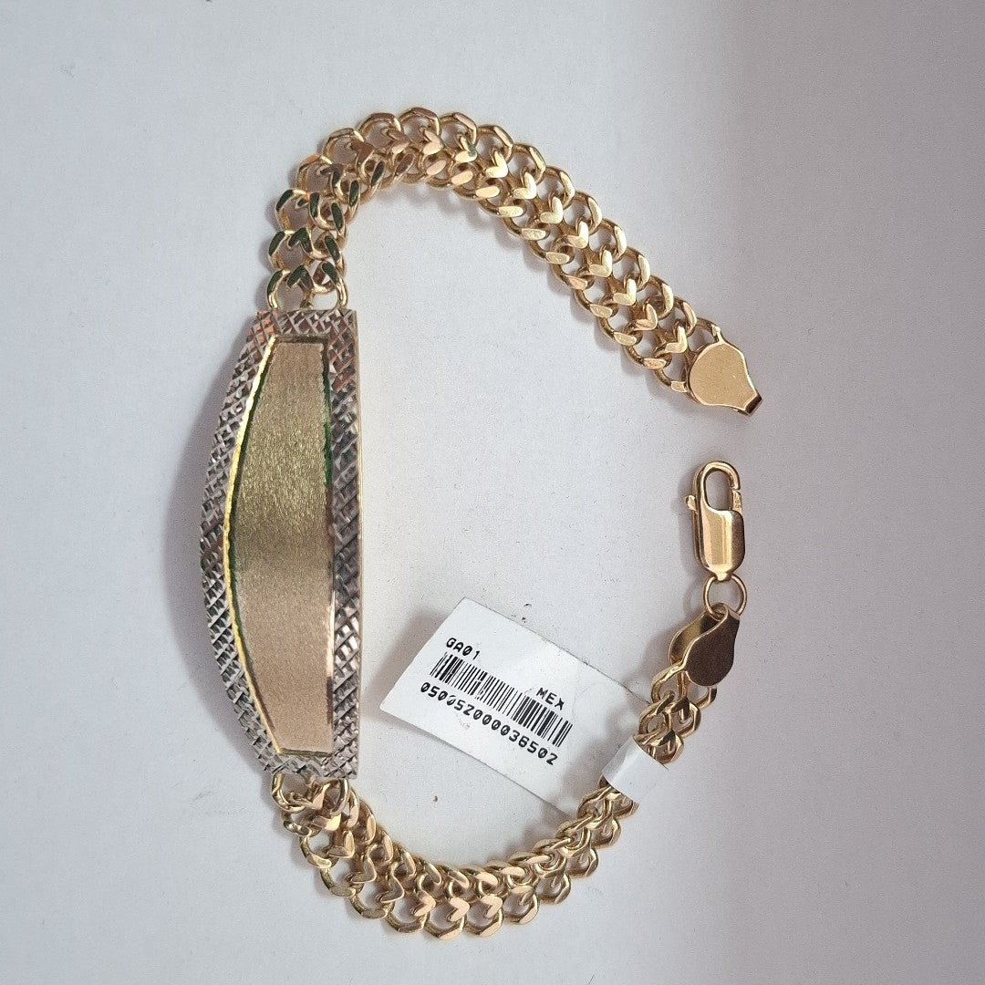 PULSERA ESCLAVA 14K 21 CM 13.8 GR (NUEVO)