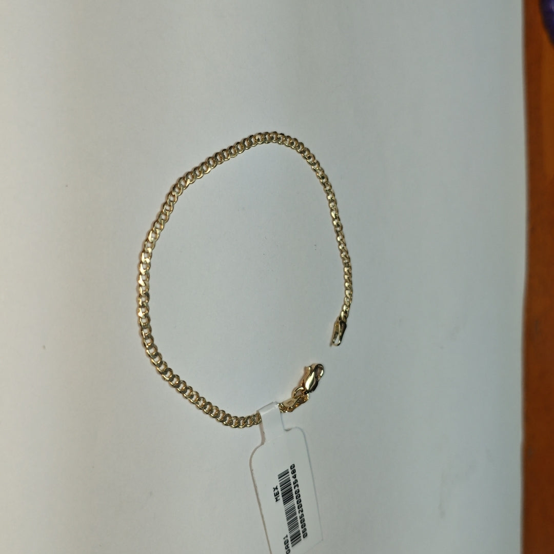 PULSERA BARBADA 14K 18 CM 2 GR (NUEVO)