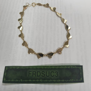 PULSERAS DAMA ORO 14K 3.5 (NUEVO)