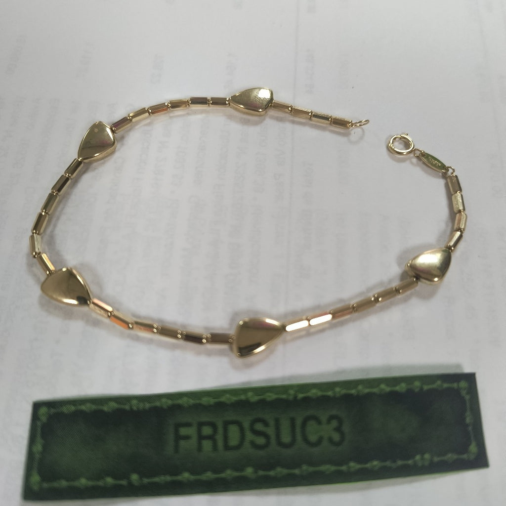 PULSERAS DAMA ORO 14K 3.3 (NUEVO)