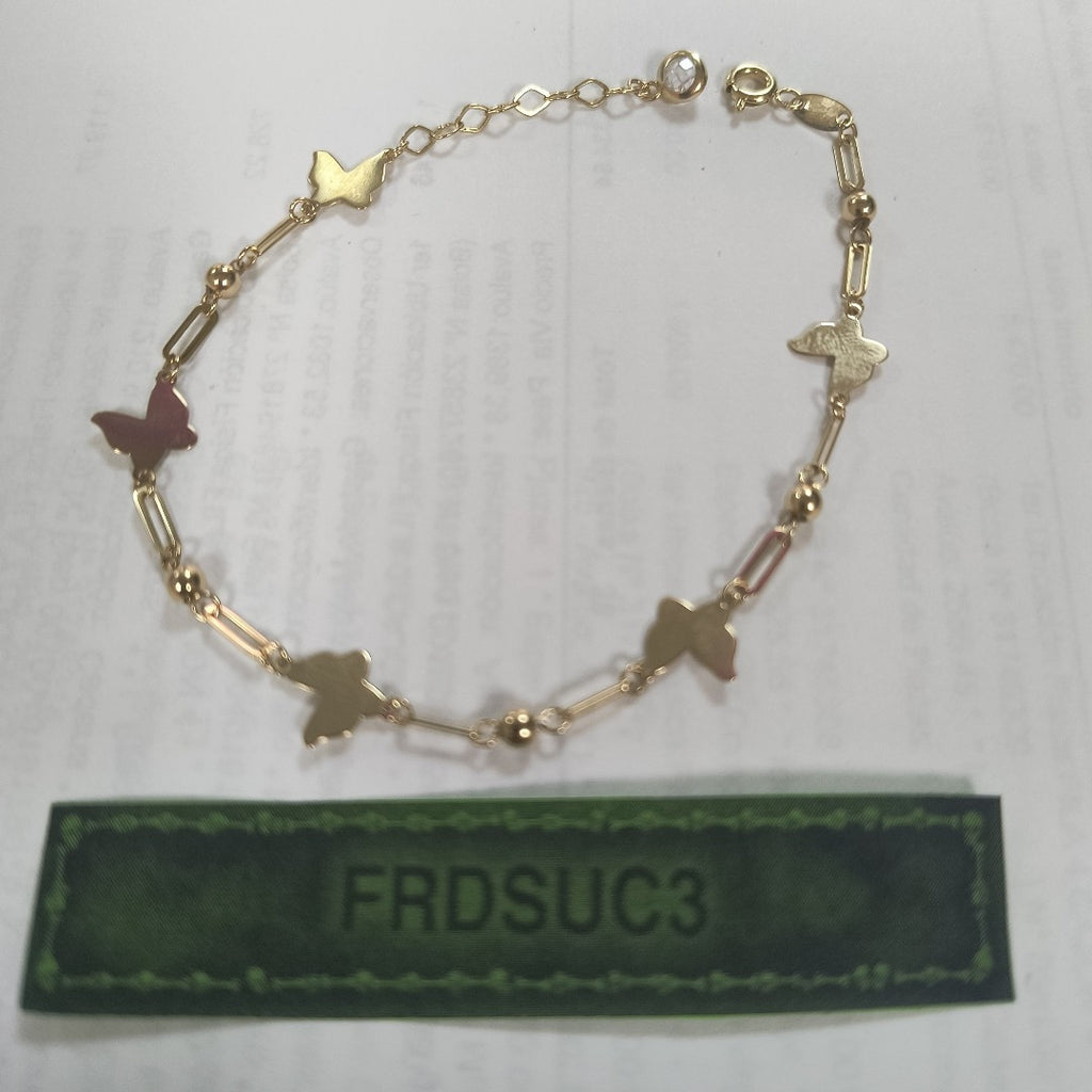 PULSERAS DAMA ORO 14K 2.1 (NUEVO)