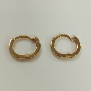 ARETES HUGGIE 14K 1.3 GR (NUEVO)