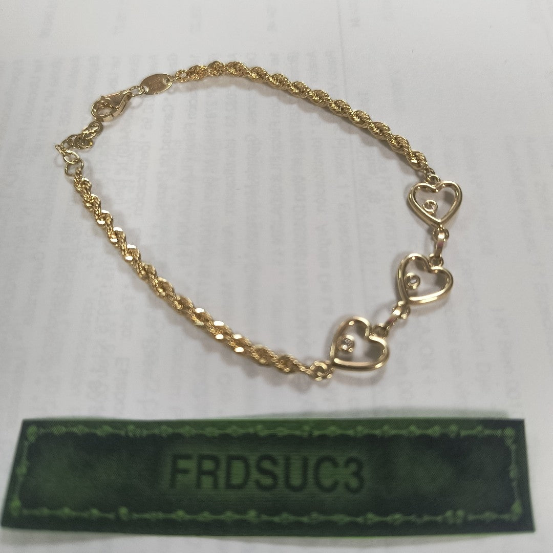 PULSERAS DAMA ORO 14K 2.6 (NUEVO)