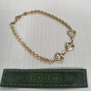 PULSERAS DAMA ORO 14K 2.6 (NUEVO)