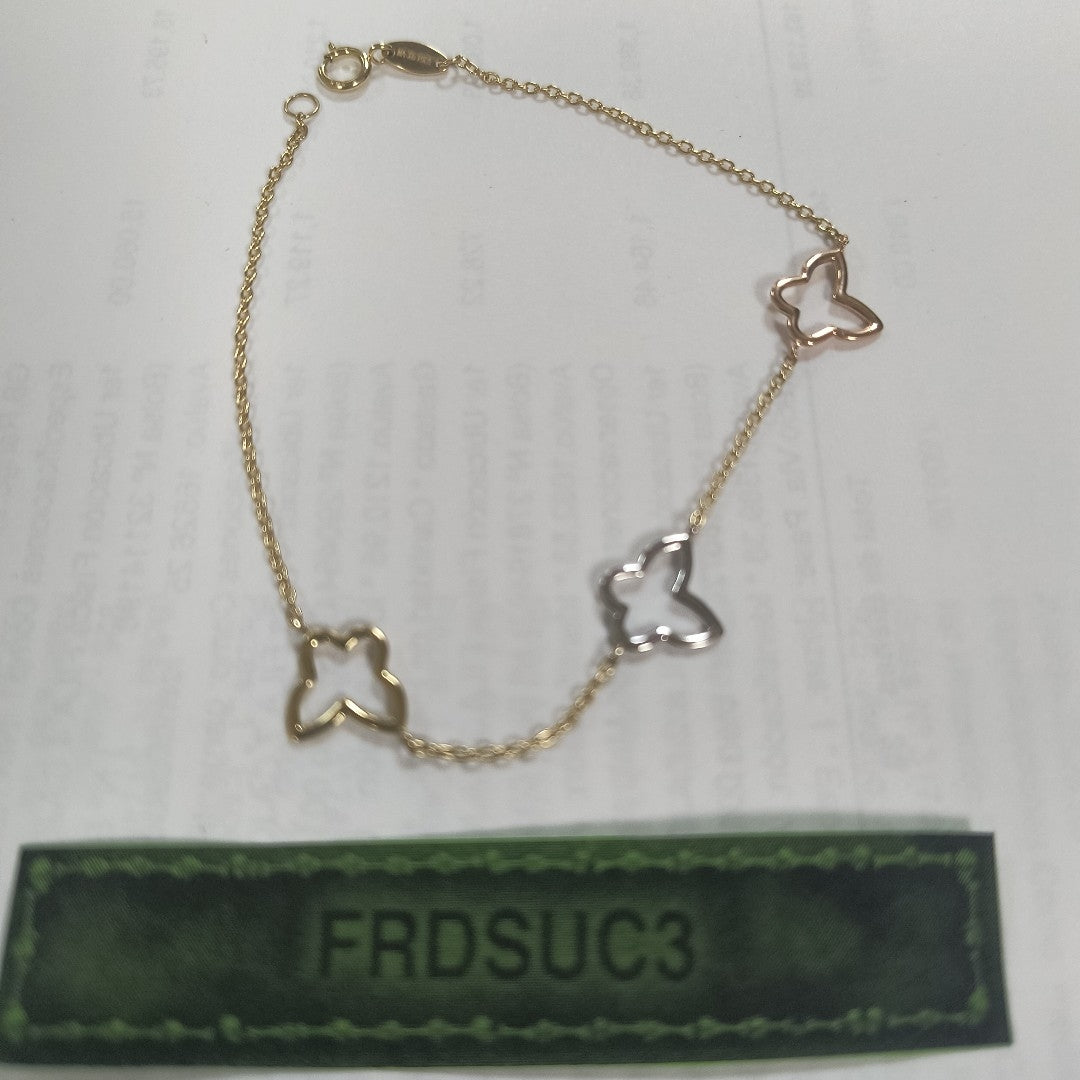 PULSERAS DAMA ORO 14K 1.3 (NUEVO)