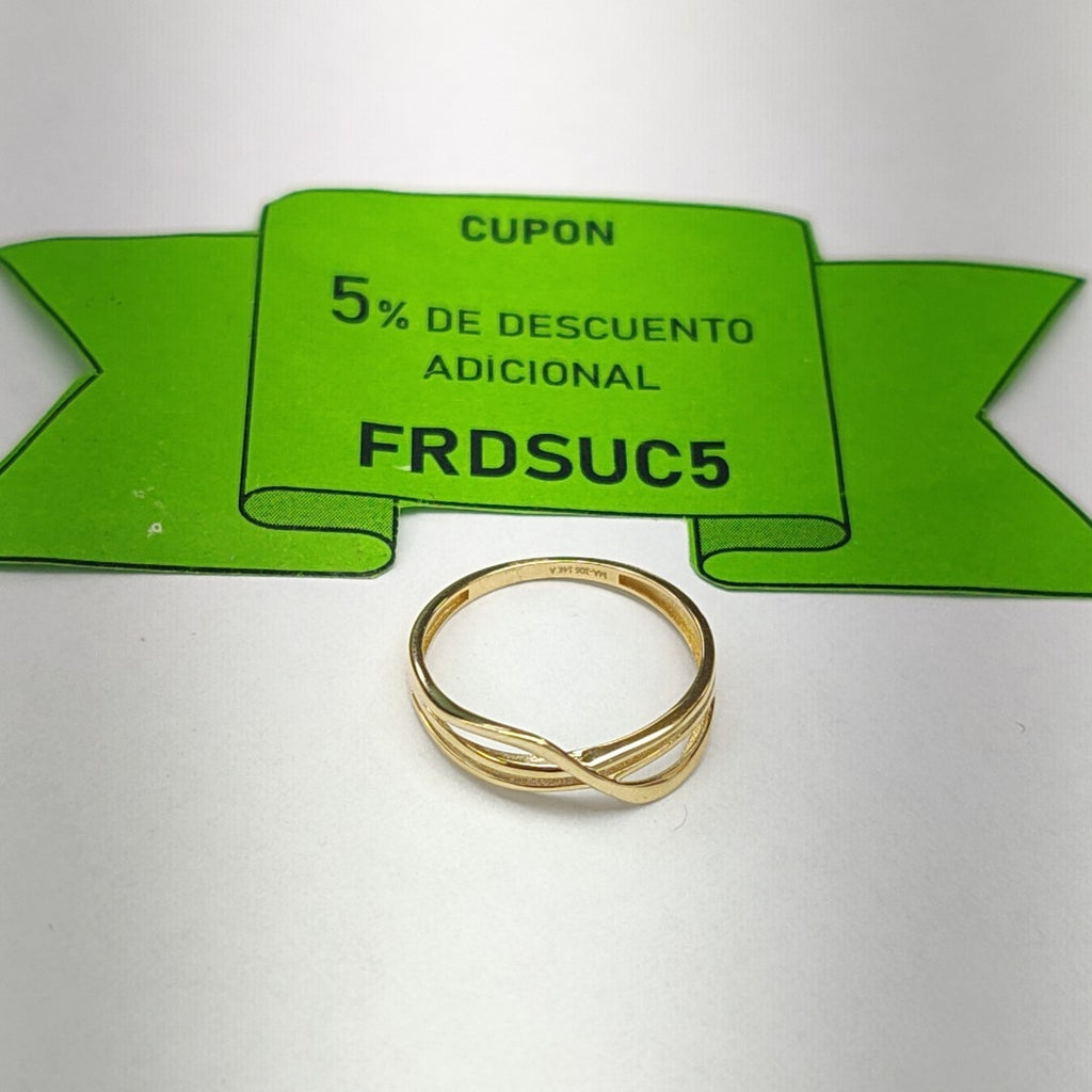 ANILLOS DAMA ORO 14K 1.4 (NUEVO)